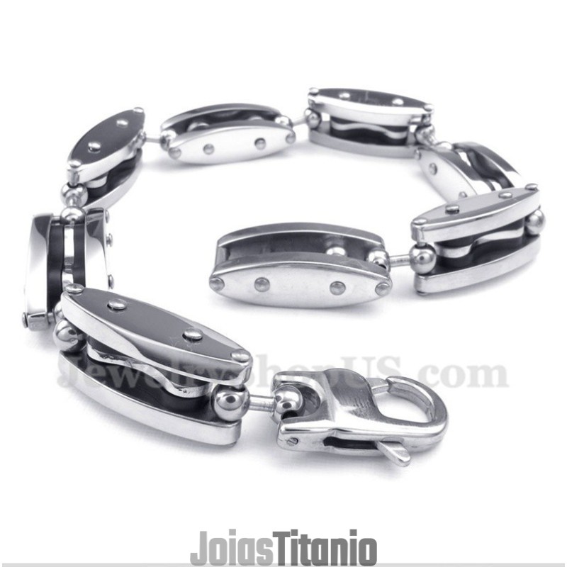 Pulseira De Titânio Masculina
