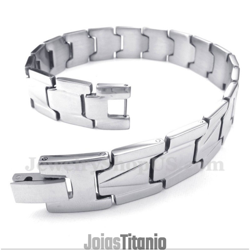 Pulseira De Titânio Masculina
