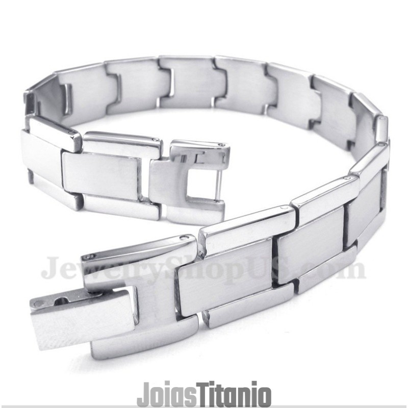Pulseira De Titânio Masculina
