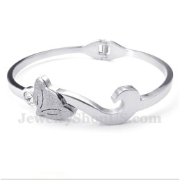 Pulseira Masculina Raposa De Titânio