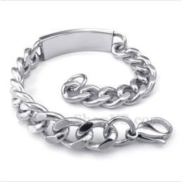 Pulseira Masculina De Titânio Fundido