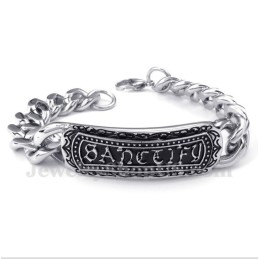 Pulseira Masculina De Titânio Fundido
