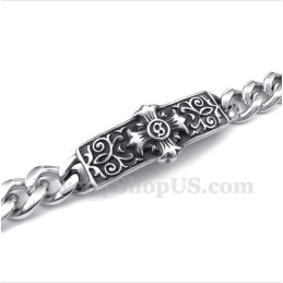 Pulseira Masculina De Titânio Fundido