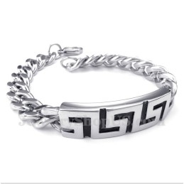 Pulseira Masculina De Titânio Fundido