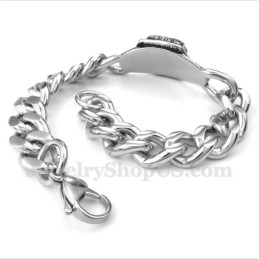 Pulseira Masculina De Titânio Fundido