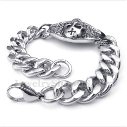 Pulseira Masculina De Titânio Fundido