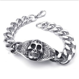 Pulseira Masculina De Titânio Fundido