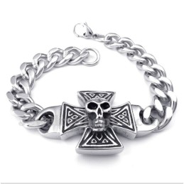 Pulseira Masculina De Titânio Fundido