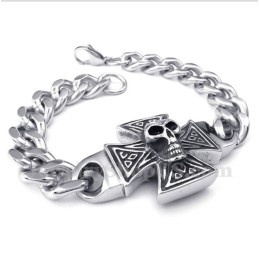 Pulseira Masculina De Titânio Fundido