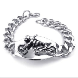 Pulseira Masculina De Titânio Fundido