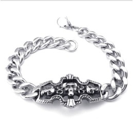 Pulseira Masculina De Titânio Fundido