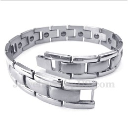 Pulseira Masculina De Ímã De Titânio