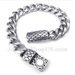Pulseira Masculina De Ímã De Titânio