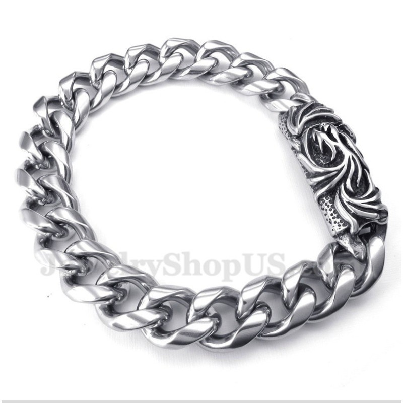 Pulseira Masculina De Ímã De Titânio