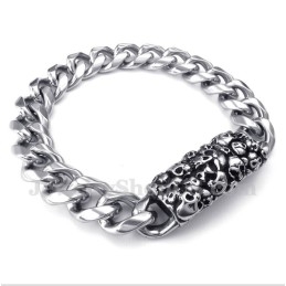Pulseira Masculina De Ímã De Titânio