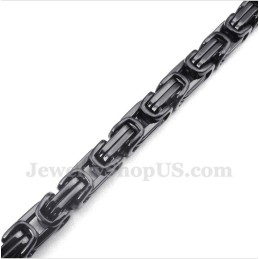 Pulseira Masculina De Titânio Preto