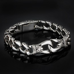 Pulseira De Titânio Masculina Chique À Venda