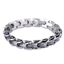 Pulseira De Corrente De Titânio Masculina