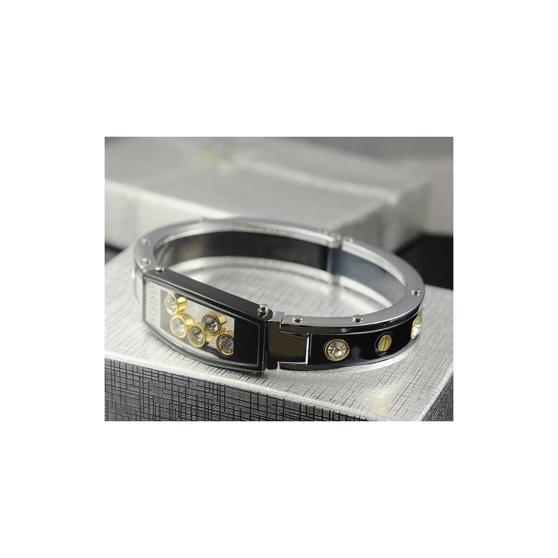 Pulseiras Masculinas De Titânio E Diamante Pulseiras Masculinas De Titânio E Diamante