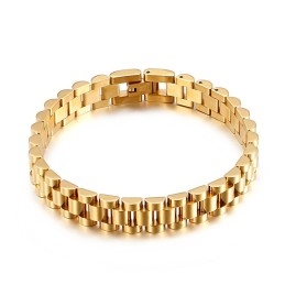 Pulseira De Titânio Chique Para Homens
