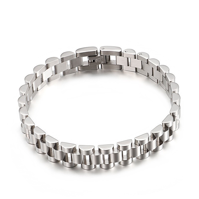 Pulseira De Titânio Requintada Para Homens