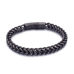 Pulseira Masculina De Titânio, Joia Retrô Hip Hop Moderna Para Meninos
