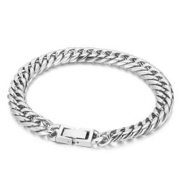 Pulseira De Titânio Multicolorida Com Fecho Para Joias Para Homens