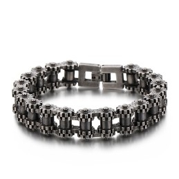 Pulseira De Bicicleta De Titânio, Retrô, Chique, Moda Masculina, Pulseira De Bicicleta