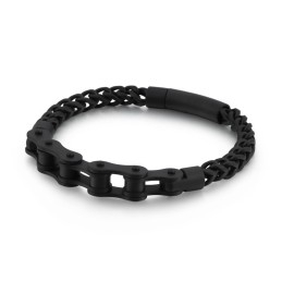 Pulseira De Corrente De Motociclista De Titânio Para Homens E Mulheres