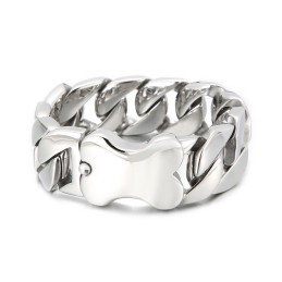 Nova Pulseira Cubana Cool Bones Pulseira Masculina