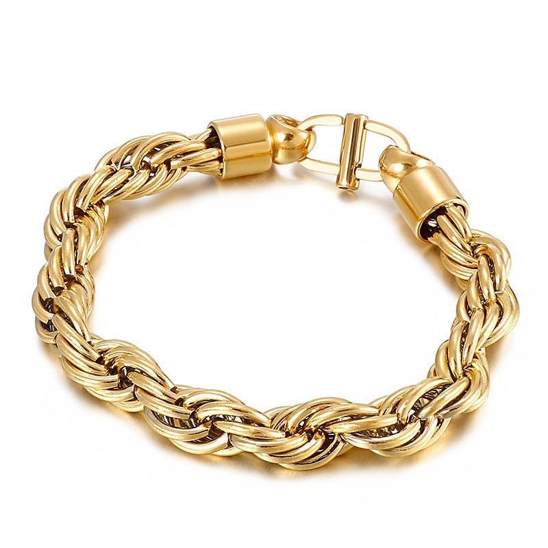 Colar Masculino Oval Com Fecho Em Formato De Raio De Sol E Pulseira De Titânio