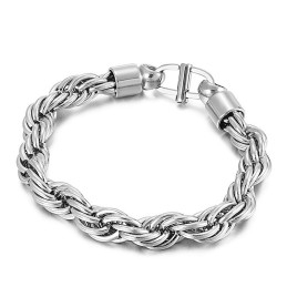 Colar Masculino Oval Com Fecho Em Formato De Raio De Sol E Pulseira De Titânio