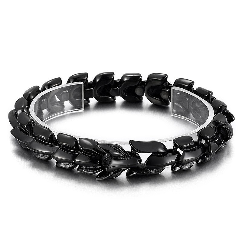 Pulseira De Titânio Multicolorida Banhada A Vácuo Para Homens
