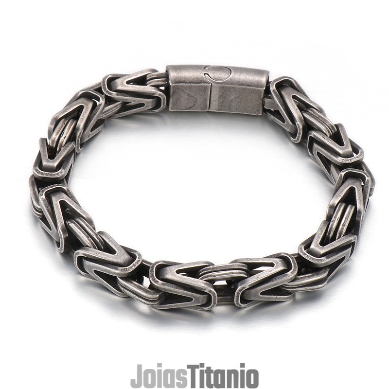 Pulseira De Titânio Em Formato De V, Estilo Hip Hop, Rock, Cool, Masculina Pulseira De Titânio Em Formato De V, Estilo Hip Hop, Rock, Cool, Masculina