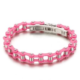 Pulseira De Titânio Para Ciclismo Masculina, Multicolorida E Estilosa