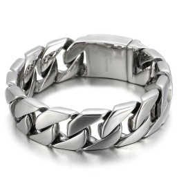 Pulseira De Titânio Masculina Da Moda