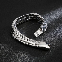 Pulseira De Titânio Masculina Keel