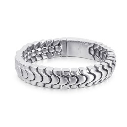Pulseira De Titânio Masculina Keel