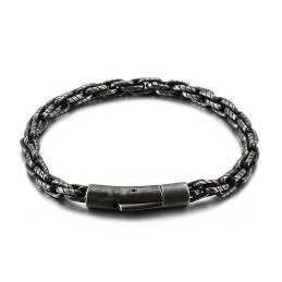 Pulseiras Masculinas Retrô Hip Hop Fashion Pulseiras De Titânio