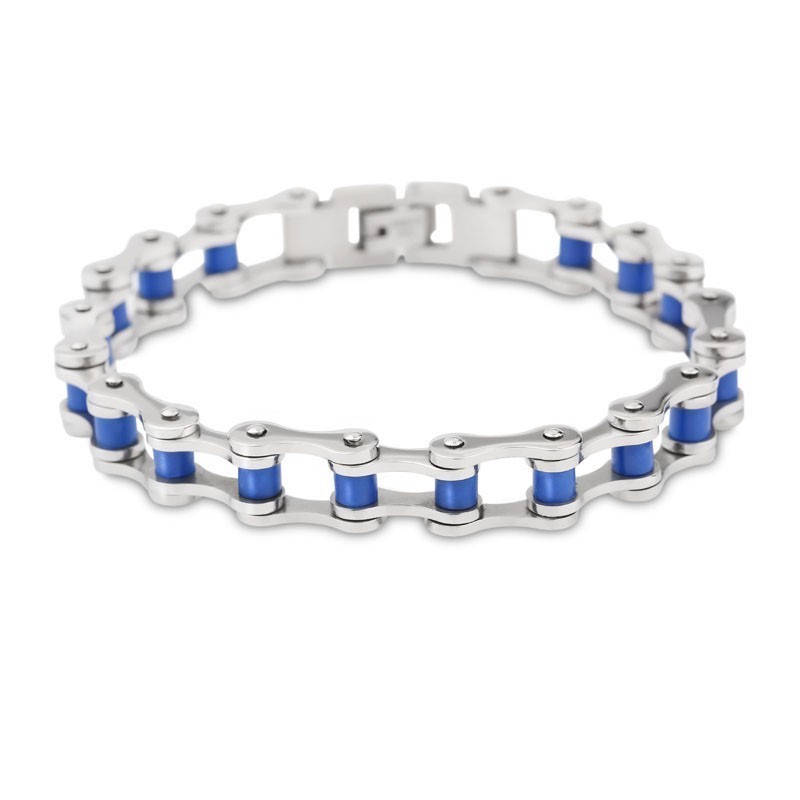 Pulseira De Bicicleta De Seção Fina Masculina De Titânio Estilo Chique Da Moda