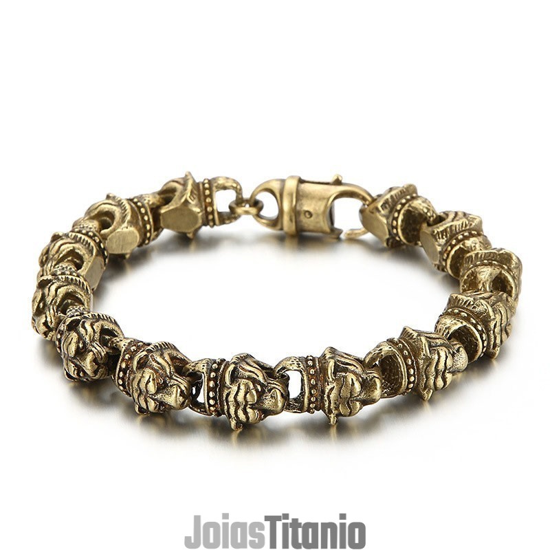 Pulseira Masculina Cool Rock Titanium Pulseira Masculina Cool Rock Titanium