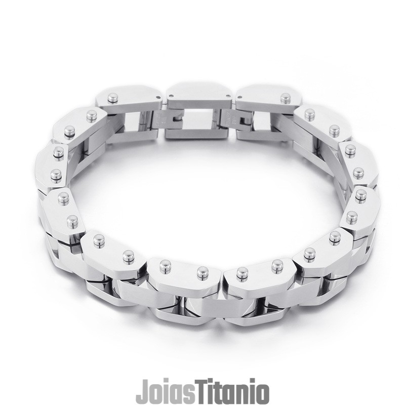 Pulseira De Titânio Estilo Chique Galvanizada Estilosa E Estilosa Para Homens Pulseira De Titânio Estilo Chique Galvanizada Estilosa E Estilosa Para Homens