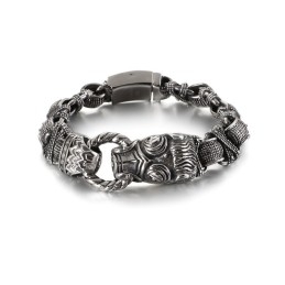 Pulseira Masculina De Titânio Da Moda