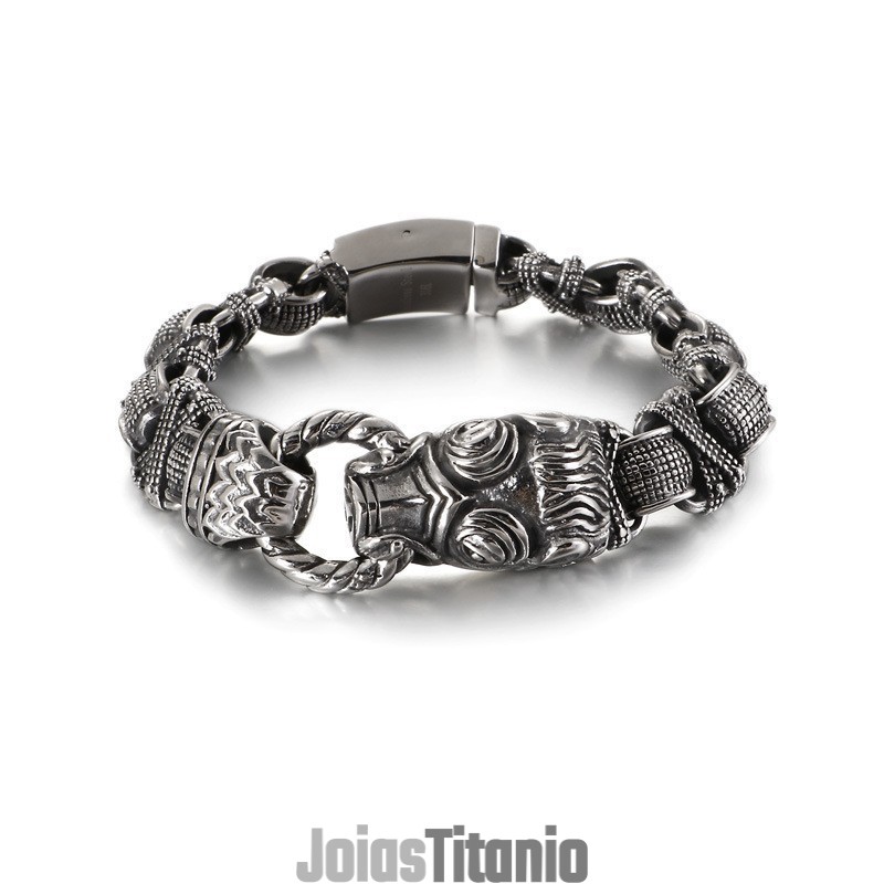 Pulseira Masculina De Titânio Da Moda Pulseira Masculina De Titânio Da Moda
