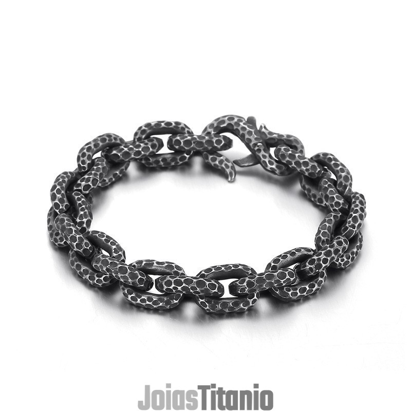 Pulseira De Titânio De Bolinhas Da Moda Para Homens Pulseira De Titânio De Bolinhas Da Moda Para Homens