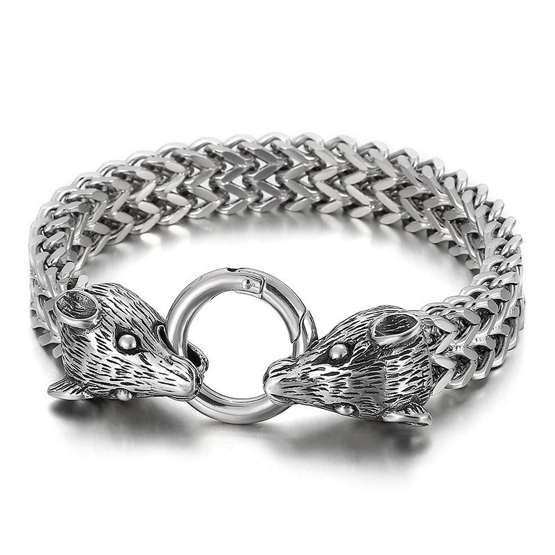 Pulseira Masculina De Titânio Zodiac Fashion Steel Color Pulseira Masculina De Titânio Zodiac Fashion Steel Color