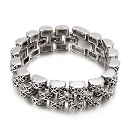 Pulseira De Titânio Masculina Coarse Cool