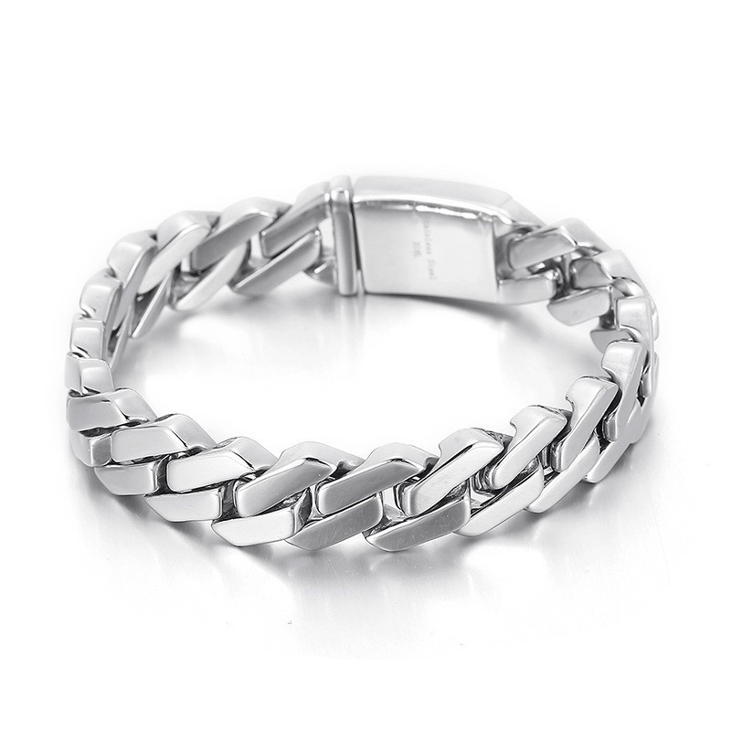 Pulseira De Titânio Estilo Chique Para Homens Pulseira De Titânio Estilo Chique Para Homens