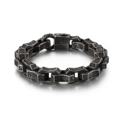 Pulseira De Titânio Masculina New Chic
