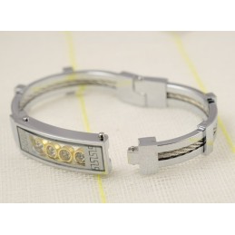 Pulseiras Masculinas De Titânio E Diamante